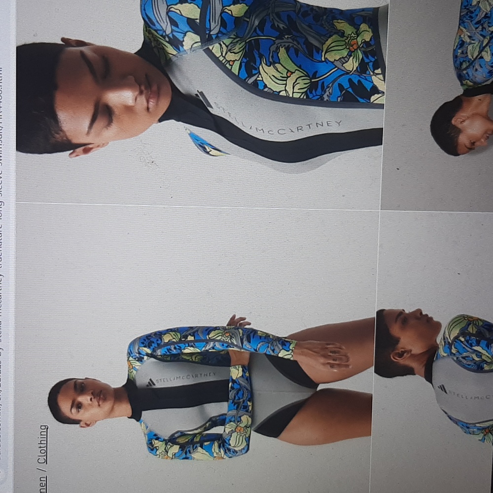 Adidas by stella mccartney long sleeve swimsuit Last One